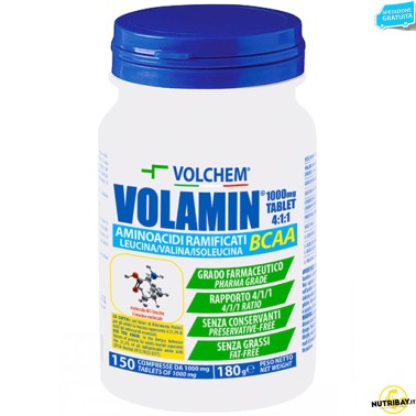 Volchem Volamin 4:1:1 Tablet - 150 cpr AMINOACIDI 3.1.2 - 4.1.1 - 10.1.1 - 12.1.1