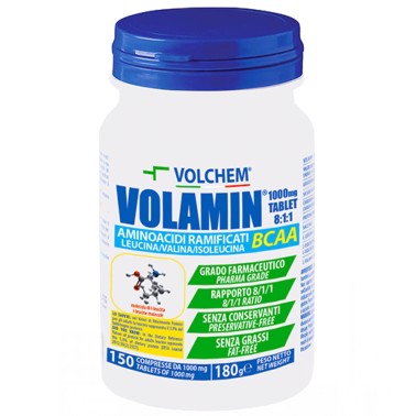 Volchem Volamin 8:1:1 Tablet - 150 cpr AMINOACIDI BCAA 8.1.1