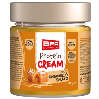 Bpr Nutrition Protein Cream Caramello Salato - 200 gr AVENE - ALIMENTI PROTEICI