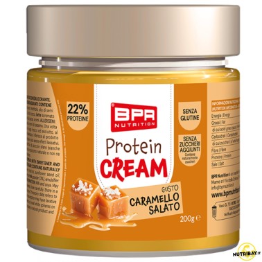 Bpr Nutrition Protein Cream Caramello Salato - 200 gr AVENE - ALIMENTI PROTEICI