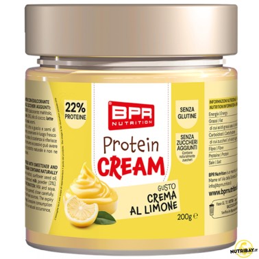 Bpr Nutrition Protein Cream Crema al Limone - 200 gr AVENE - ALIMENTI PROTEICI