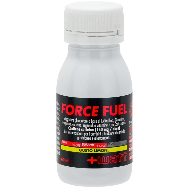 +Watt Force Fuel - 1 shot da 60 ml PRE ALLENAMENTO