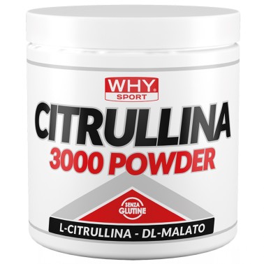 Why Sport Citrullina 3000 Powder - 201 gr PRE ALLENAMENTO