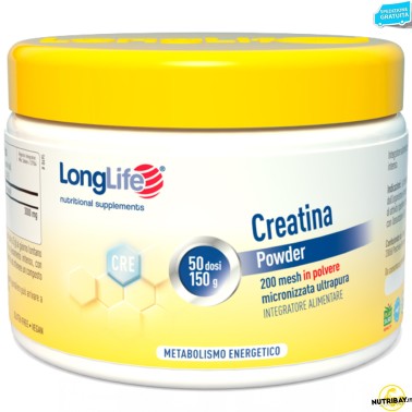 Long Life Creatina Powder - 150 gr CREATINA Long Life Creatina Powder - 150 gr CREATINA