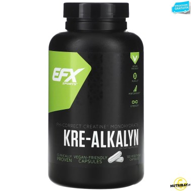 All American Efx Sports Kre-Alkalyn - 120 veg caps CREATINA All American Efx Sports Kre-Alkalyn - 120 veg caps CREATINA