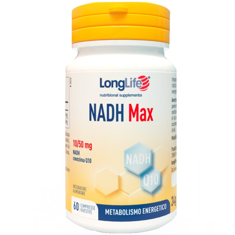 Long Life Nadh Max - 60 cpr TONICI