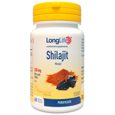 Long Life Shilajit - 60 caps vegetali TONICI
