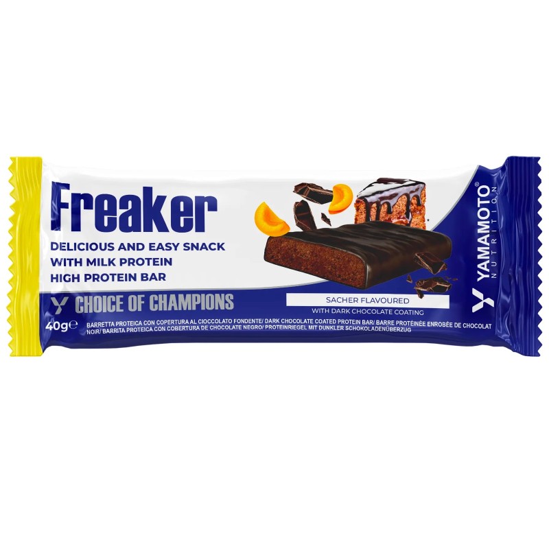 Yamamoto Nutrition Freaker - 1 barretta da 40 gr BARRETTE ENERGETICHE Yamamoto Nutrition Freaker - 1 barretta da 40 gr BARRETTE ENERGETICHE