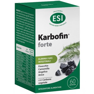 Esi Karbofin Forte - 60 naturcaps BENESSERE-SALUTE