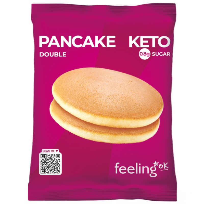 Feeling Ok Pancake Keto Double - 2 pancake 50 gr AVENE - ALIMENTI PROTEICI