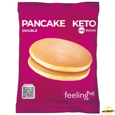 Feeling Ok Pancake Keto Double - 2 pancake 50 gr AVENE - ALIMENTI PROTEICI