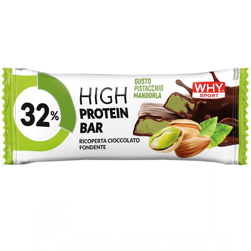 Why Sport 32% High Protein Bar - 1 barretta da 50 gr BARRETTE ENERGETICHE Why Sport 32% High Protein Bar - 1 barretta da 50 gr BARRETTE ENERGETICHE