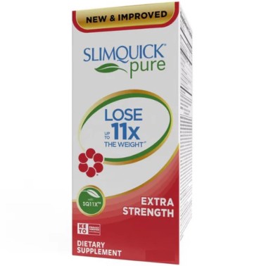 SLIMQUICK PURE KETO LOSE 11X - 60 tabs BRUCIA GRASSI TERMOGENICI