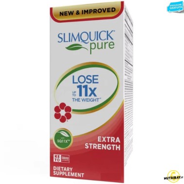 SLIMQUICK PURE KETO LOSE 11X - 60 tabs BRUCIA GRASSI TERMOGENICI
