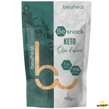 Bewheat Besnack Keto Olio Di Oliva - 150 gr AVENE - ALIMENTI PROTEICI