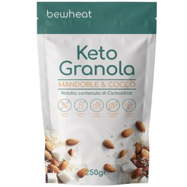 Bewheat Keto Granola Mandorle & Cocco - 250 gr AVENE - ALIMENTI PROTEICI
