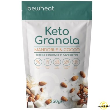 Bewheat Keto Granola Mandorle & Cocco - 250 gr AVENE - ALIMENTI PROTEICI