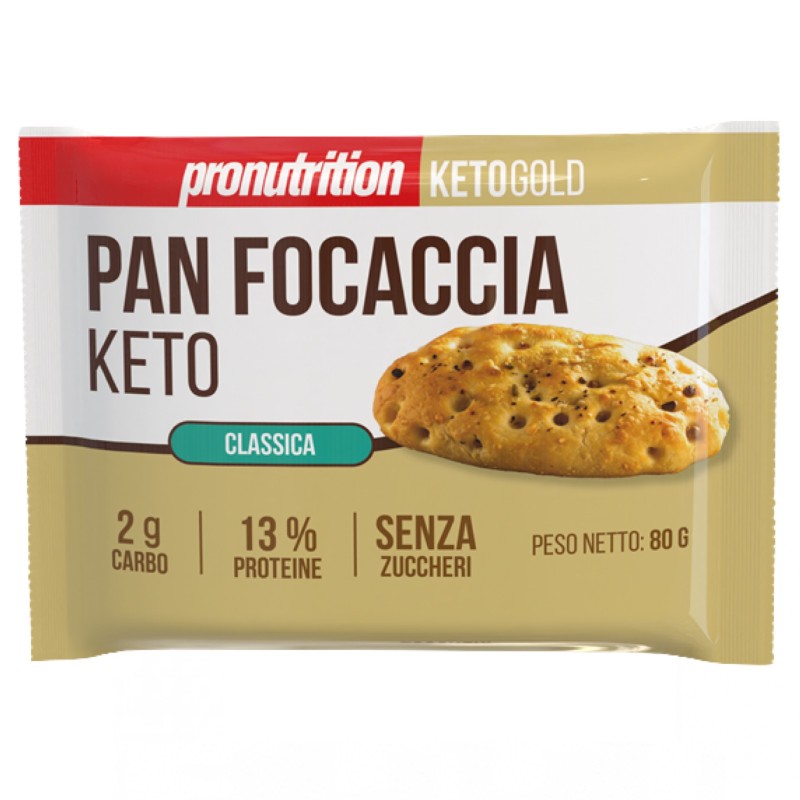 Pronutrition Pan Focaccia Keto - 1 focaccina da 80 gr AVENE - ALIMENTI PROTEICI