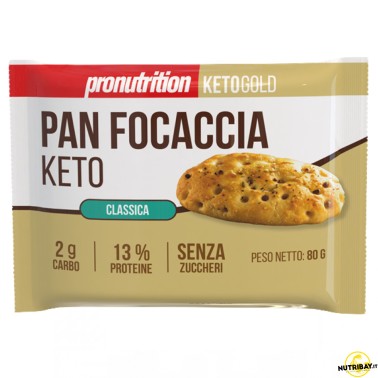 Pronutrition Pan Focaccia Keto - 1 focaccina da 80 gr AVENE - ALIMENTI PROTEICI