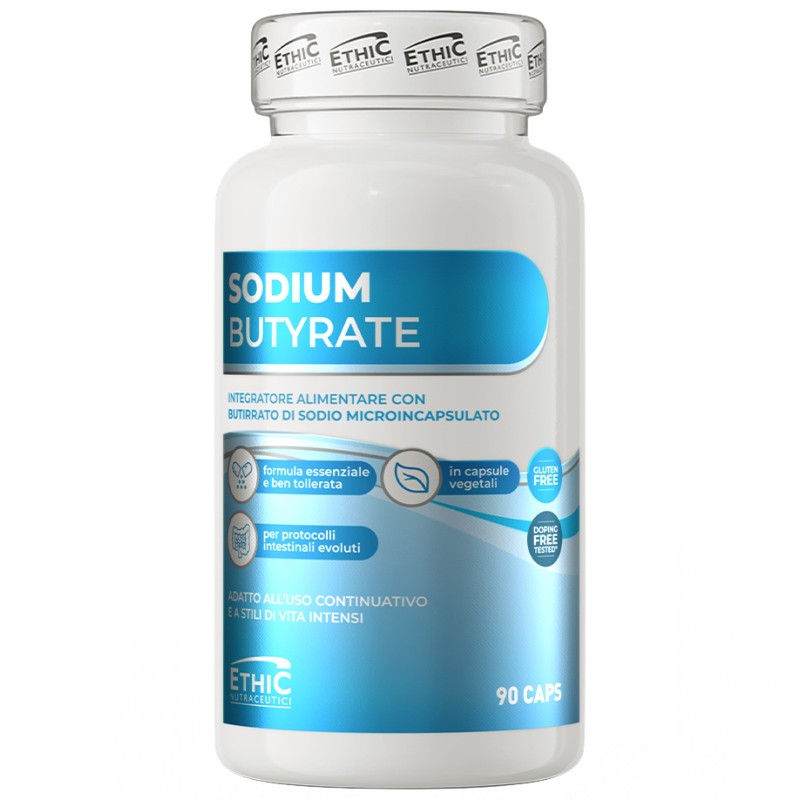 Ethic Sport Sodium Butyrate - 90 caps SALI MINERALI