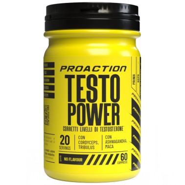 Proaction Fitness Testo Power - 60 cpr TONICI