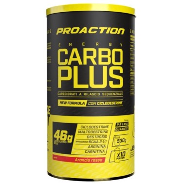 Proaction Carbo Plus Pro - 530 gr CARBOIDRATI - ENERGETICI