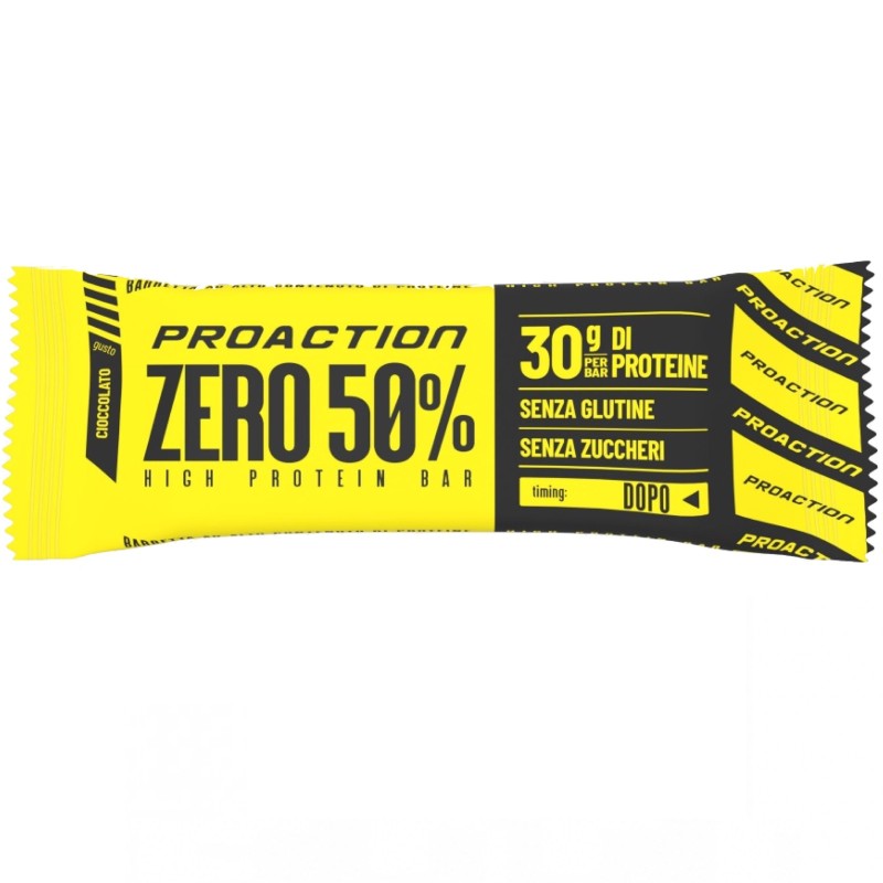 Proaction Fitness Zero Bar 50% - 1 barretta da 60 gr BARRETTE ENERGETICHE