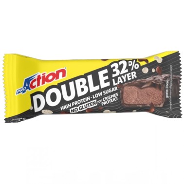 Proaction Double Layer Bar 32% - 1 barretta da 50 gr BARRETTE ENERGETICHE