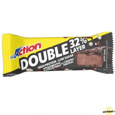 Proaction Double Layer Bar 32% - 1 barretta da 50 gr BARRETTE ENERGETICHE