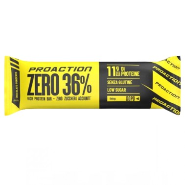 Proaction Fitness Zero Bar 36% - 1 barretta da 30 gr BARRETTE ENERGETICHE