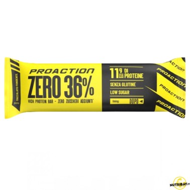 Proaction Fitness Zero Bar 36% - 1 barretta da 30 gr BARRETTE ENERGETICHE