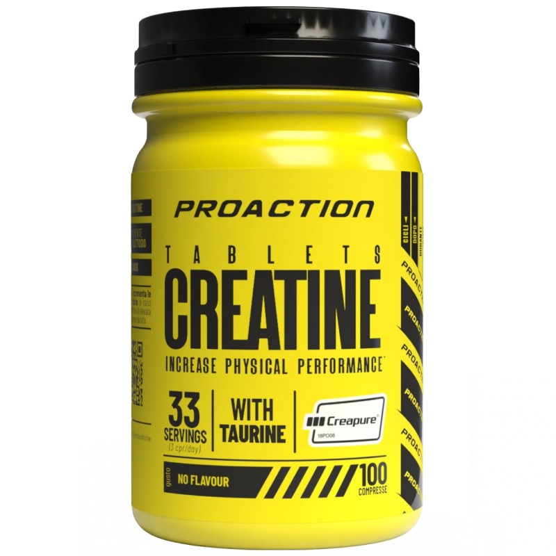 Proaction Fitness Creatina Tablets Creapure - 100 cpr CREATINA