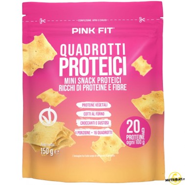 Pink Fit Quadrotti Proteici - confezione da 150 gr AVENE - ALIMENTI PROTEICI
