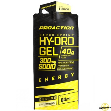 Proaction Carbo Sprint Hy-Dro Gel Pro - 1 gel da 60 ml CARBOIDRATI - ENERGETICI