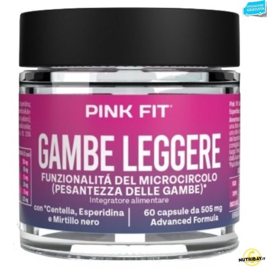 Pink Fit Gambe Leggere - 60 caps BENESSERE-SALUTE
