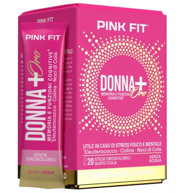 Pink Fit Donna+ Oro - 20 stick da 1,2 gr TONICI