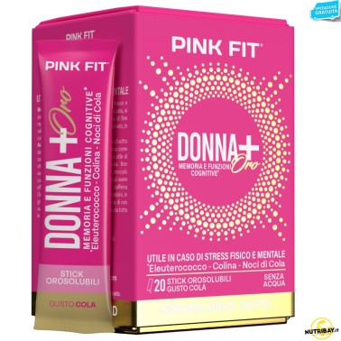 Pink Fit Donna+ Oro - 20 stick da 1,2 gr TONICI