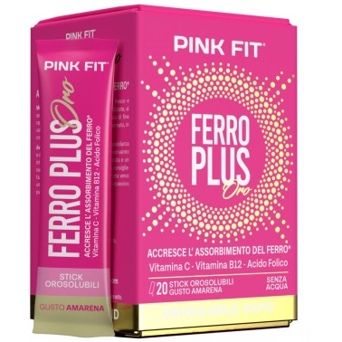 Pink Fit Ferro Plus Oro - 20 stick da 1,2 gr BENESSERE-SALUTE