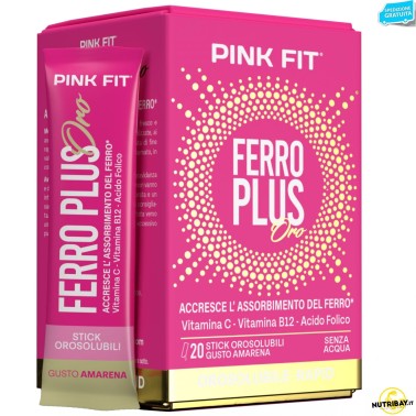 Pink Fit Ferro Plus Oro - 20 stick da 1,2 gr BENESSERE-SALUTE