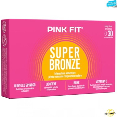Pink Fit Super Bronze - 30 cpr BENESSERE-SALUTE