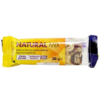 +WATT NATURAL MIX 24 Barrette Energetiche 30gr. con Mandorle Arachidi e Anacardi BARRETTE ENERGETICHE