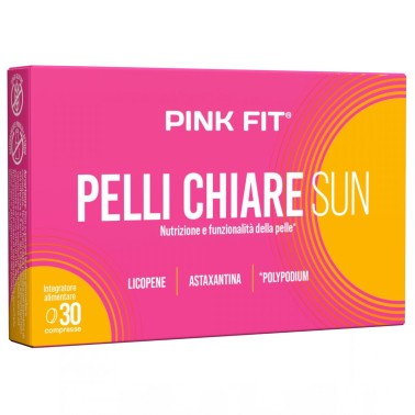 Pink Fit Pelli Chiare Sun - 30 cpr BENESSERE-SALUTE