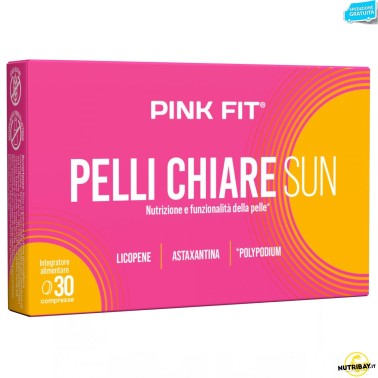 Pink Fit Pelli Chiare Sun - 30 cpr BENESSERE-SALUTE