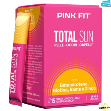 Pink Fit Total Sun - 15 stick da 1,2 gr BENESSERE-SALUTE
