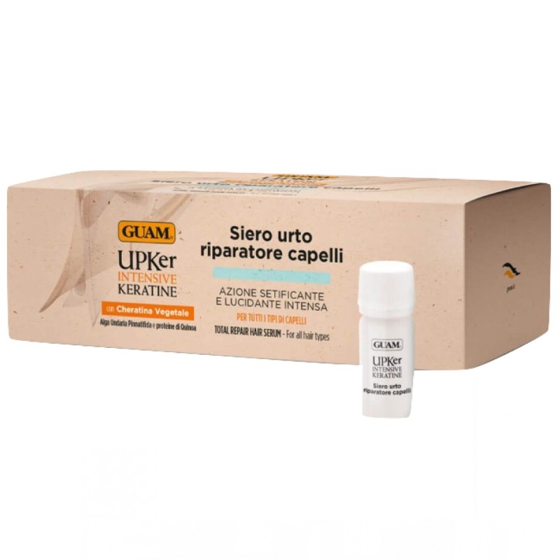 Guam UPKer Intensive Keratine Siero Urto Riparatore - 8 fiale da 10 ml CURA DEL CORPO