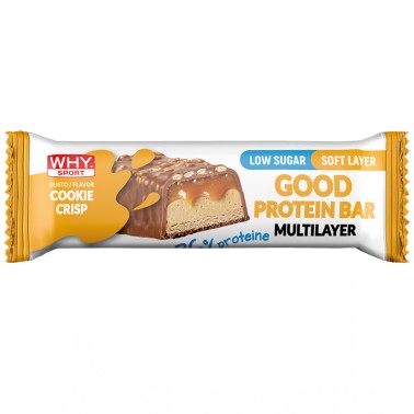 Why Sport Good Protein Bar - 1 barretta da 45 gr BARRETTE ENERGETICHE