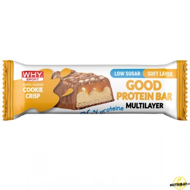 Why Sport Good Protein Bar - 1 barretta da 45 gr BARRETTE ENERGETICHE