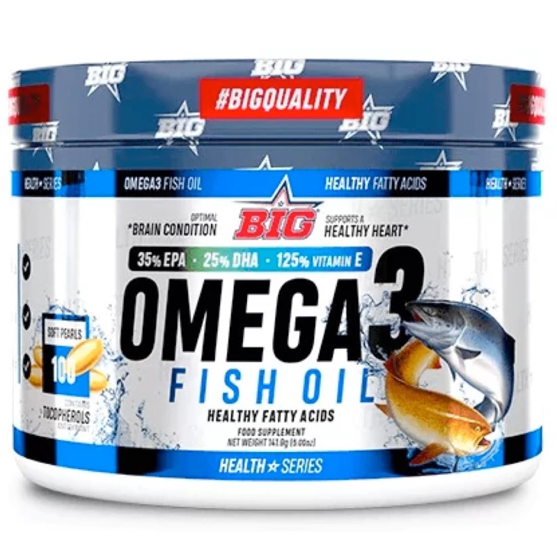 Big Omega-3 Fish Oil - 100 softgels OMEGA 3