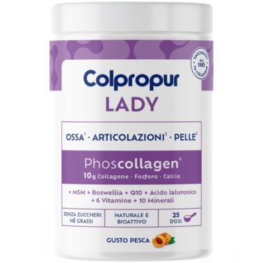 Colpropur Lady Ossa Pelle e Articolazioni Collagene - 340 gr CURA DEL CORPO