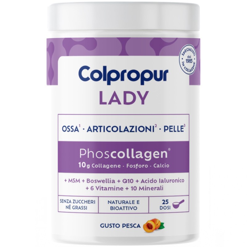 Colpropur Lady Ossa Pelle e Articolazioni Collagene - 340 gr CURA DEL CORPO